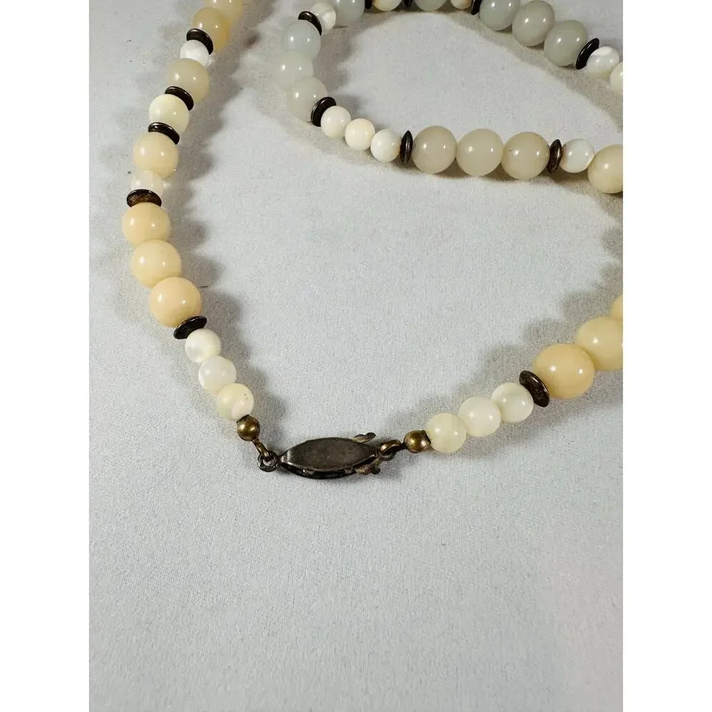 Vintage Beaded Opera Length Necklace 33